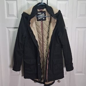Puffa Large Black Ski & Snow Jacket